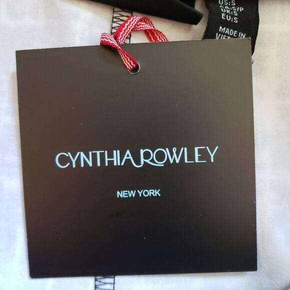 NEW Cynthia Rowley Abstract Panel Pencil Skirt Size Small - Picture 9 of 9